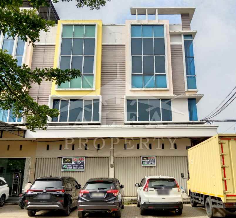 dijual disewakan ruko sakura bizpark kota pontianak