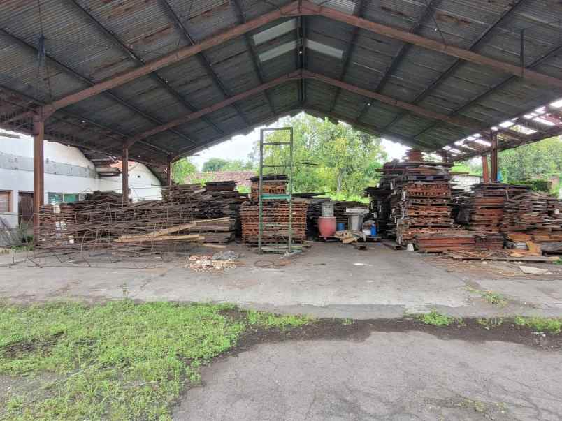 dijual disewakan tanah dan gudang di gedangan sidoarjo