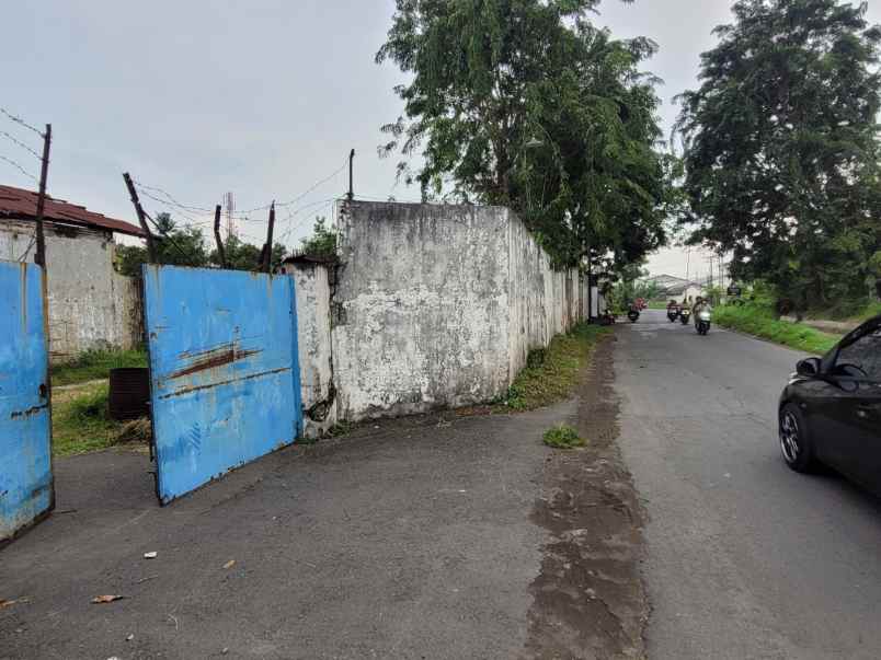 dijual disewakan tanah dan gudang di gedangan sidoarjo