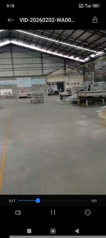 dijual gudang di ceper klaten