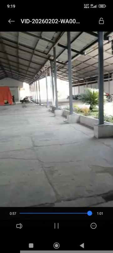 dijual gudang di ceper klaten