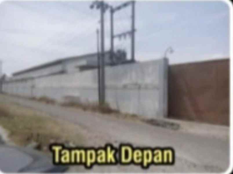 dijual gudang lokasi strategis di sukoharjo
