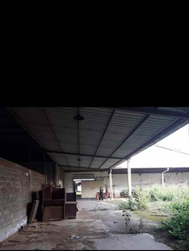 dijual gudang lokasi strategis di sukoharjo