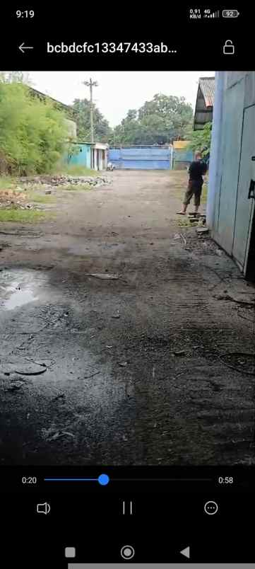 dijual gudang murah di ceper klaten