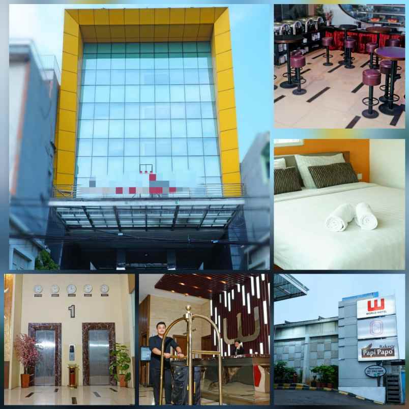 dijual hotel bintang 2 di dekat stasiun kota jakarta