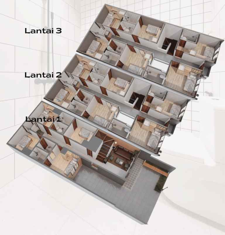 dijual kost kukusan depok jawa barat