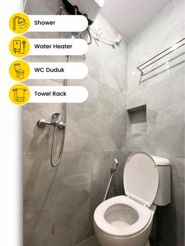 dijual kost kupang segunting