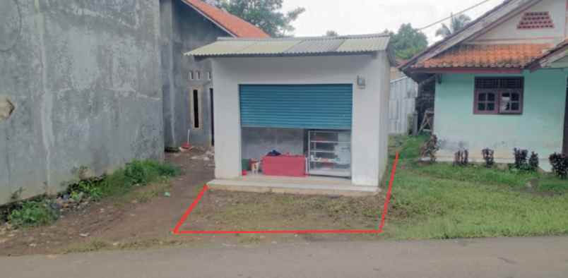 dijual lahan tanah pinggir jalan kabupaten