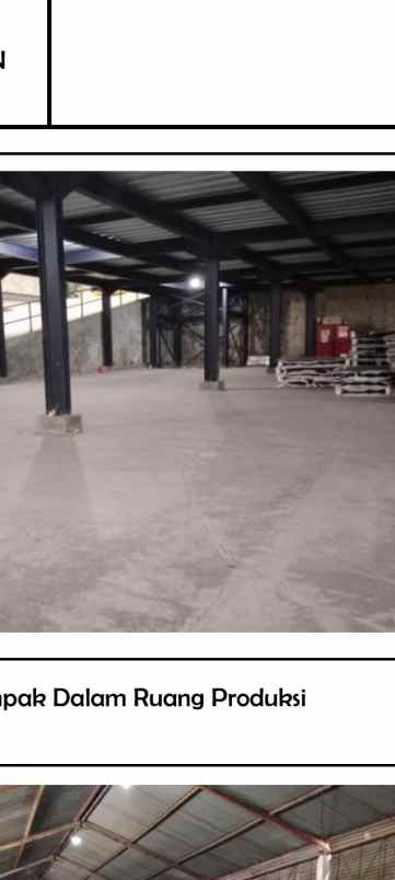dijual pabrik industeri furniture