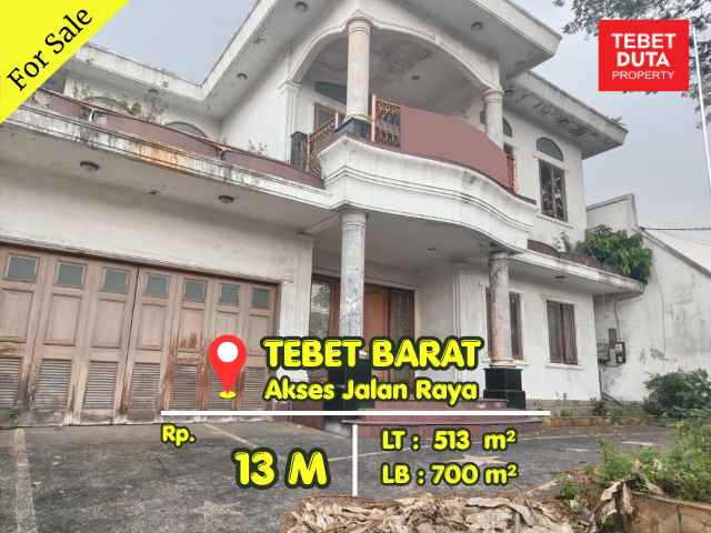 dijual ruko gudang kantor bangka kemang