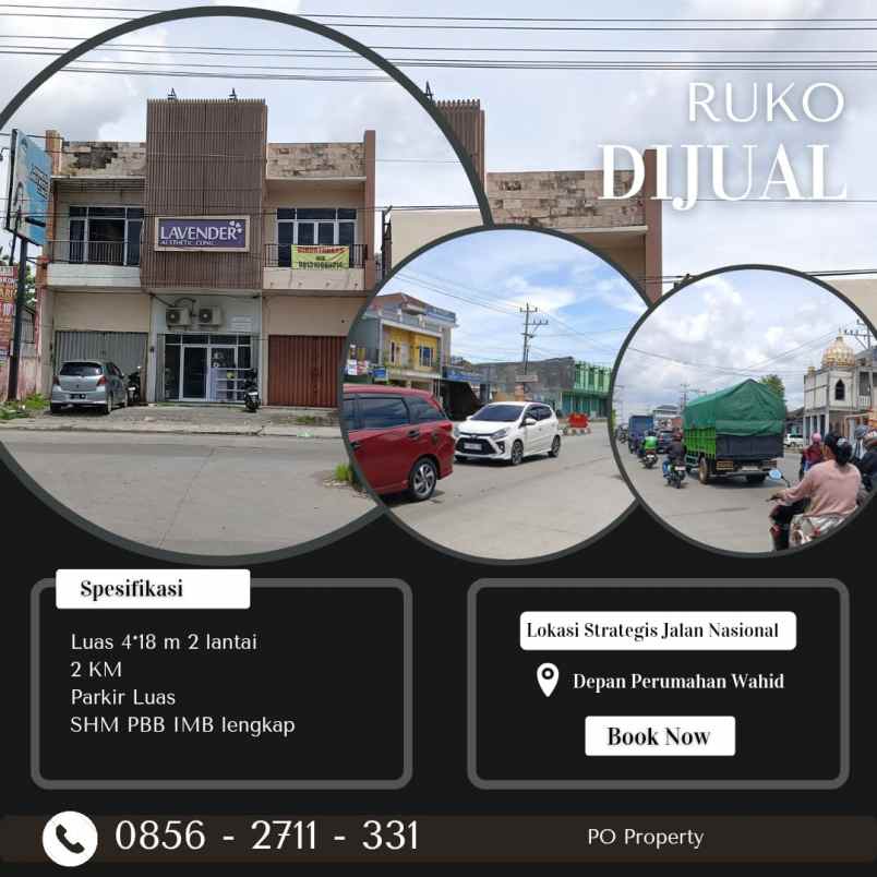 dijual ruko gudang kantor mranggen