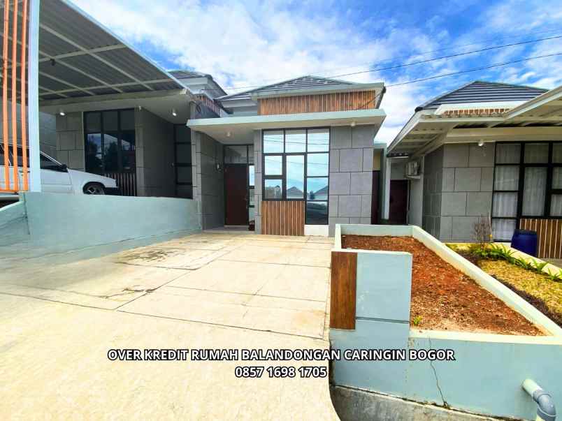 dijual rumah balandongan caringin bogor