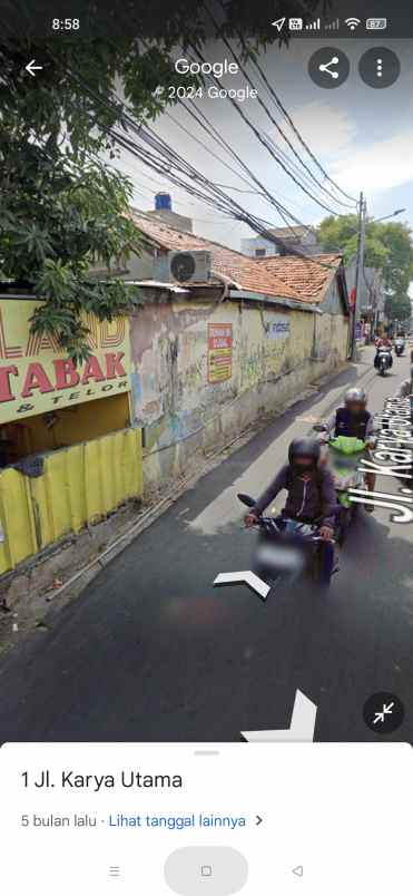dijual rumah bangunan tua