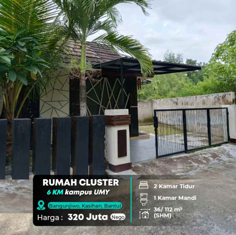dijual rumah bangunjiwo kasihan bantul