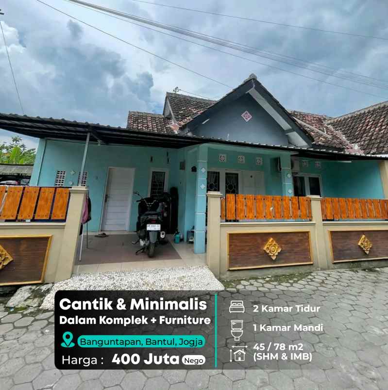 dijual rumah banguntapan