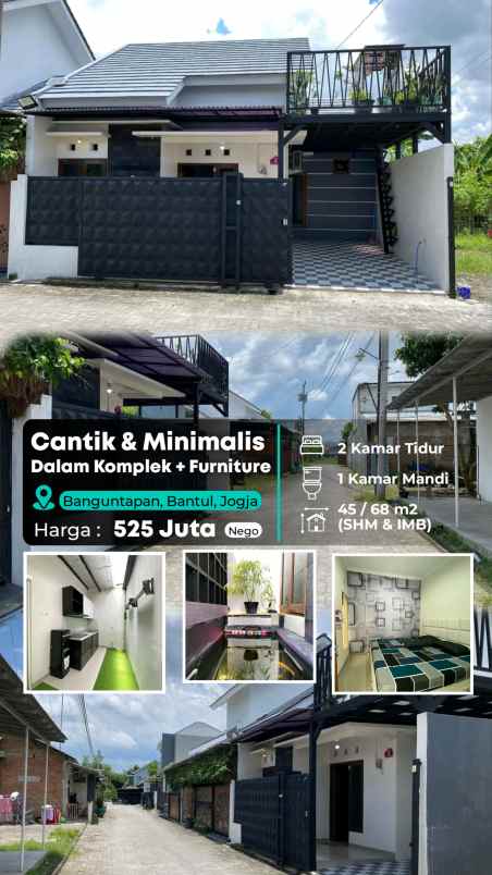 dijual rumah banguntapan jl imogiri timur