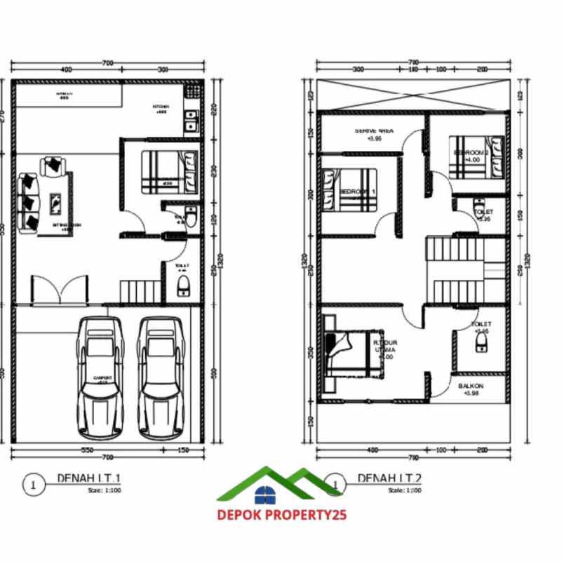 dijual rumah ciganjur jagakarsa jakarta