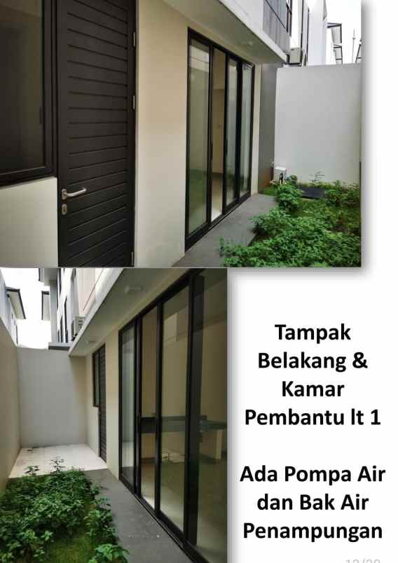 dijual rumah cluster maninjau asya jgc