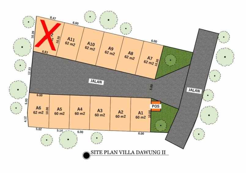 dijual rumah cluster one gate di banyumanik semarang