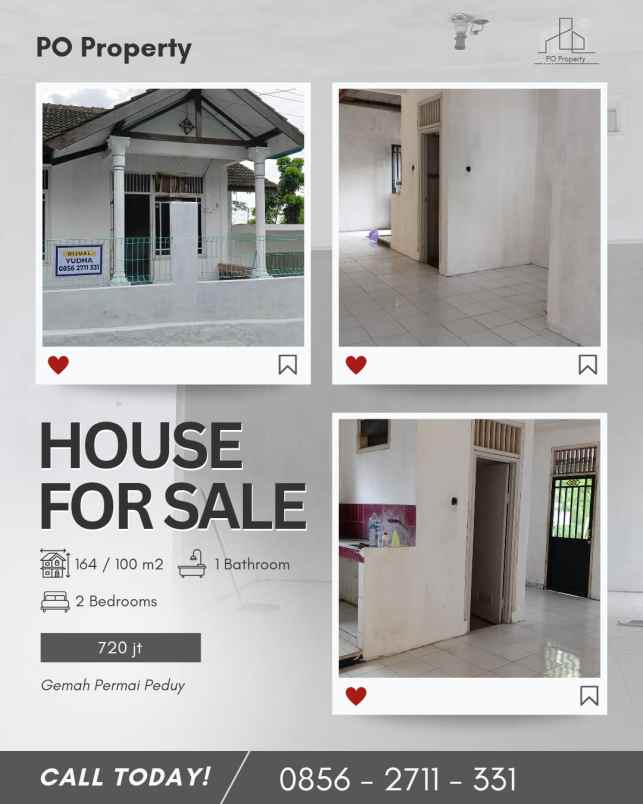 dijual rumah gemah permai