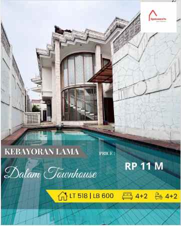 dijual rumah grogol selatan