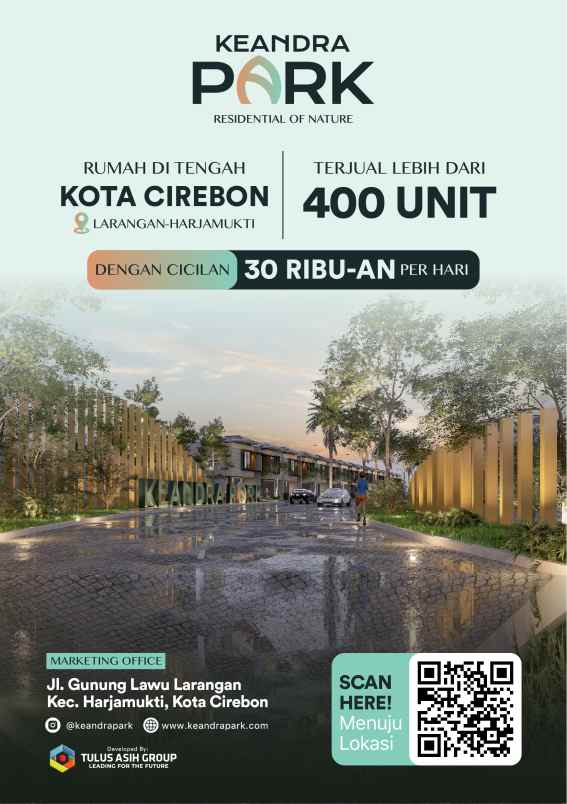 dijual rumah jalan gunung lawu