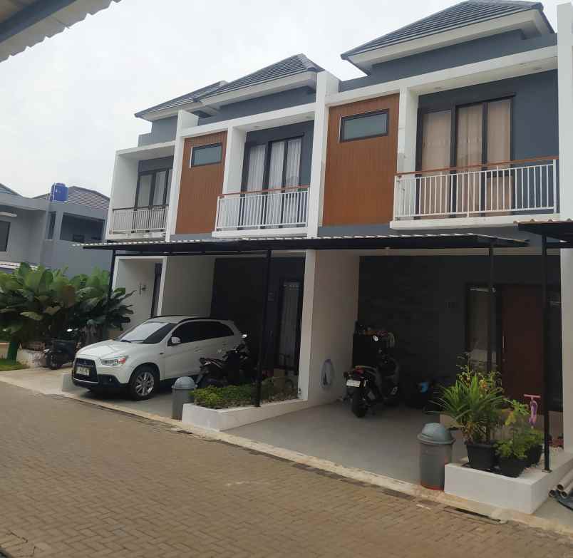 dijual rumah jalan lestari pamulang barat