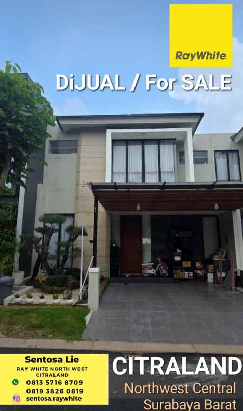 dijual rumah jalan northwest central