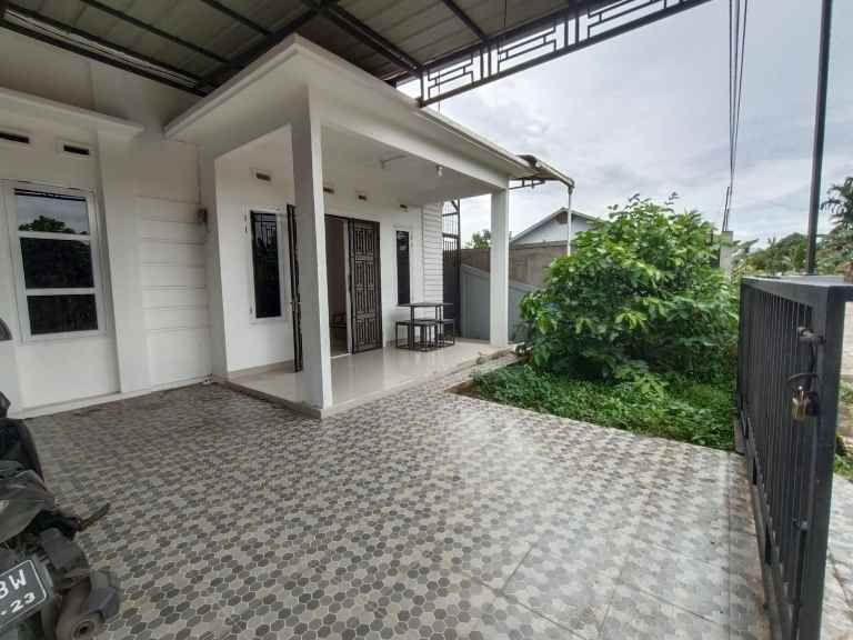 dijual rumah jalan purnama 2 gang