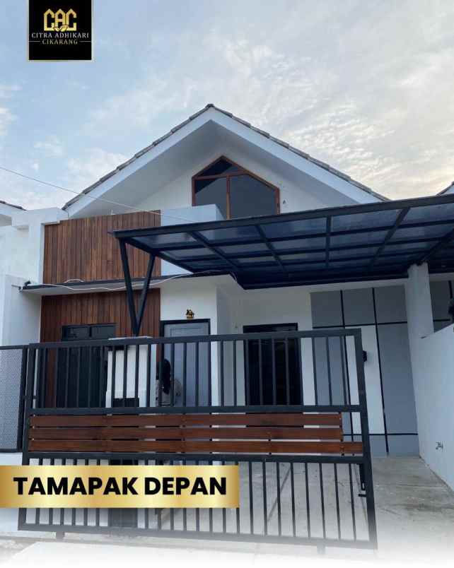 dijual rumah jalan raya sukatani