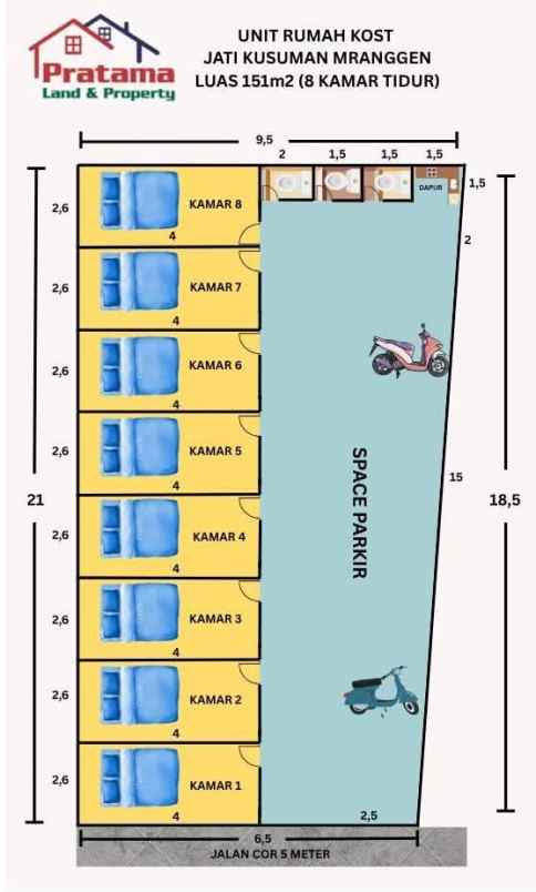 dijual rumah jati kusuman mranggen