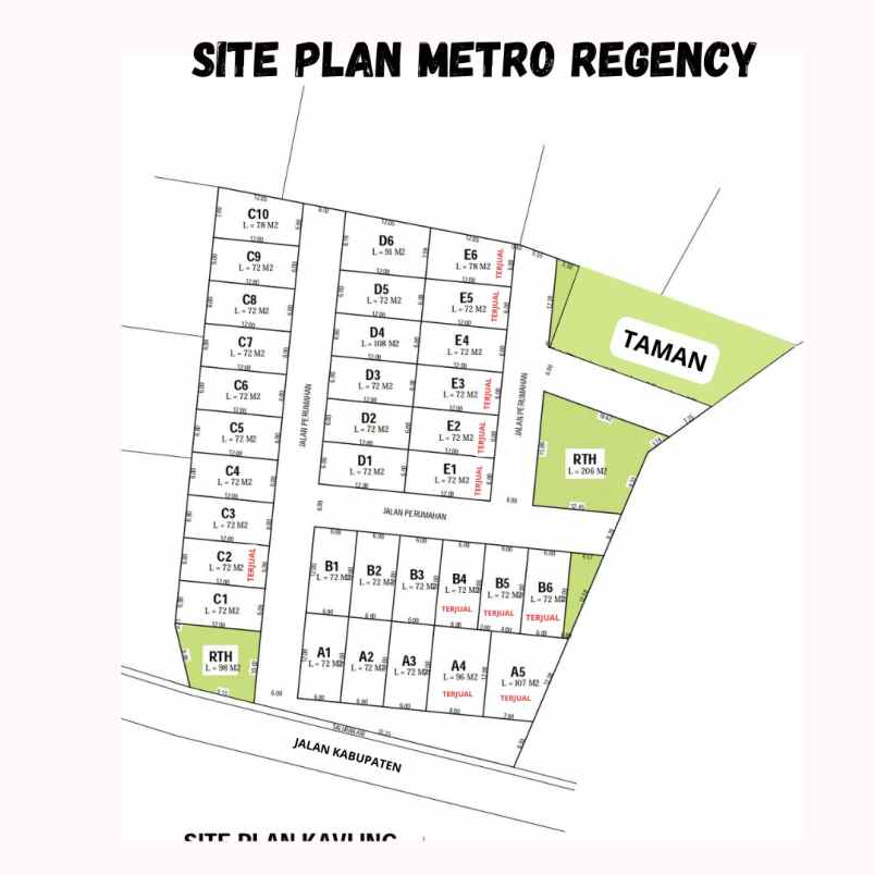 dijual rumah jl cokro negoro no 174