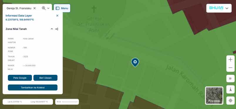 dijual rumah jl flamboyan jl k h ramli