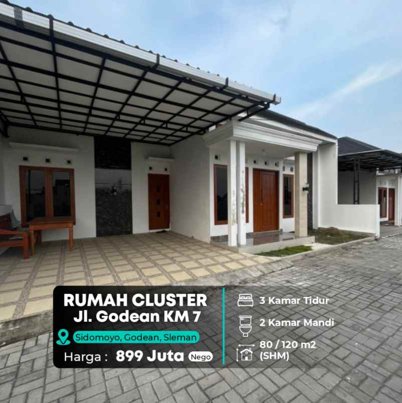 dijual rumah jl godean km 7