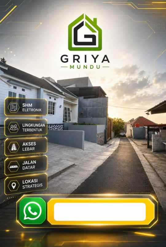dijual rumah jl kaba kedungmundu