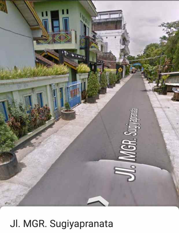 dijual rumah jl mgr sugiyo pranata no 3