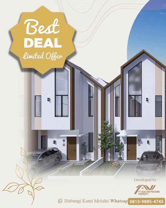 dijual rumah jl singabraja tenjo bogor
