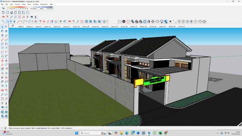 dijual rumah jl tridaya sakti