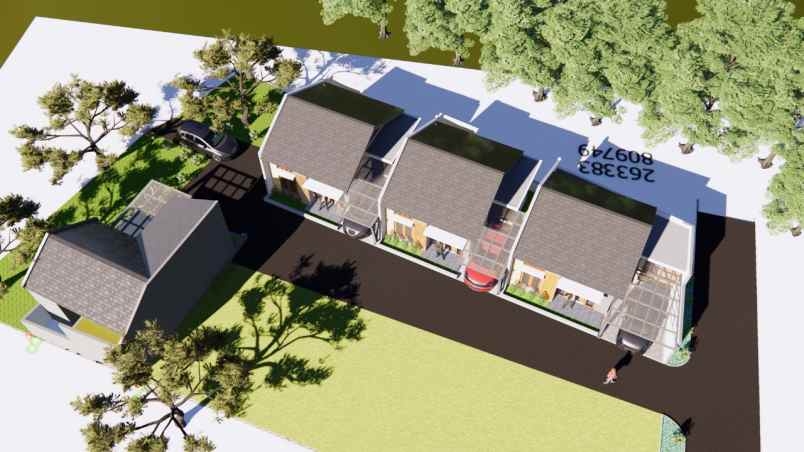 dijual rumah jl tridaya sakti