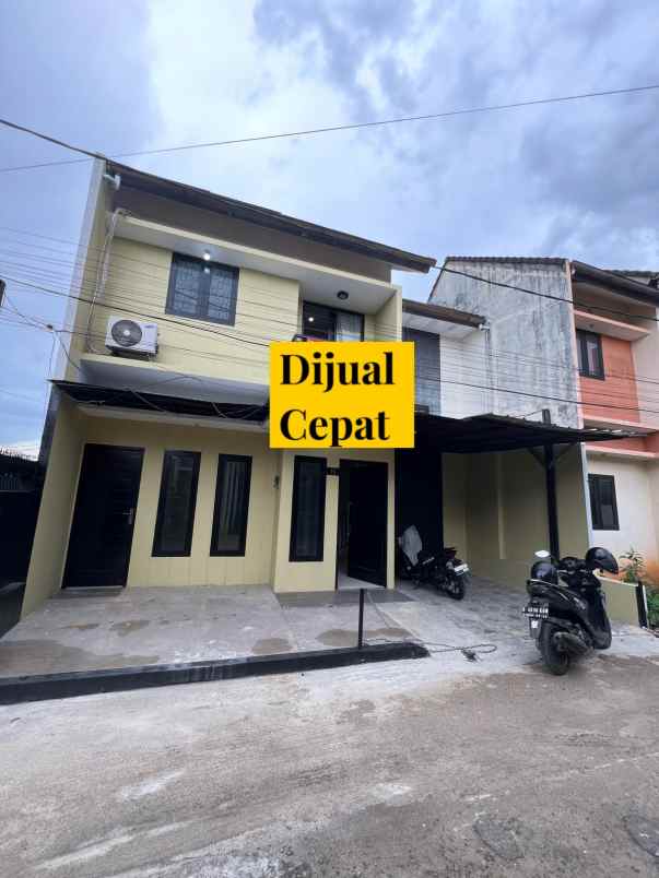 dijual rumah kampung sawah