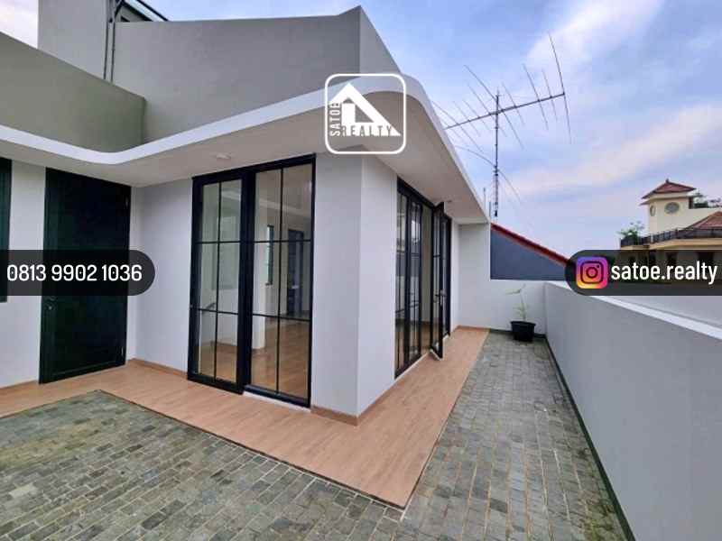 dijual rumah kavling polri ampera
