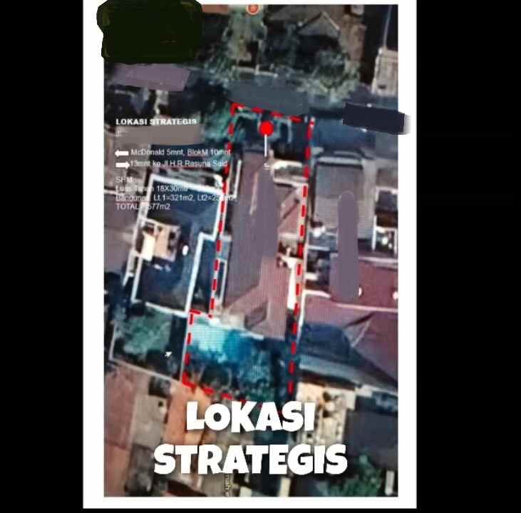 dijual rumah kemang bangka mampang