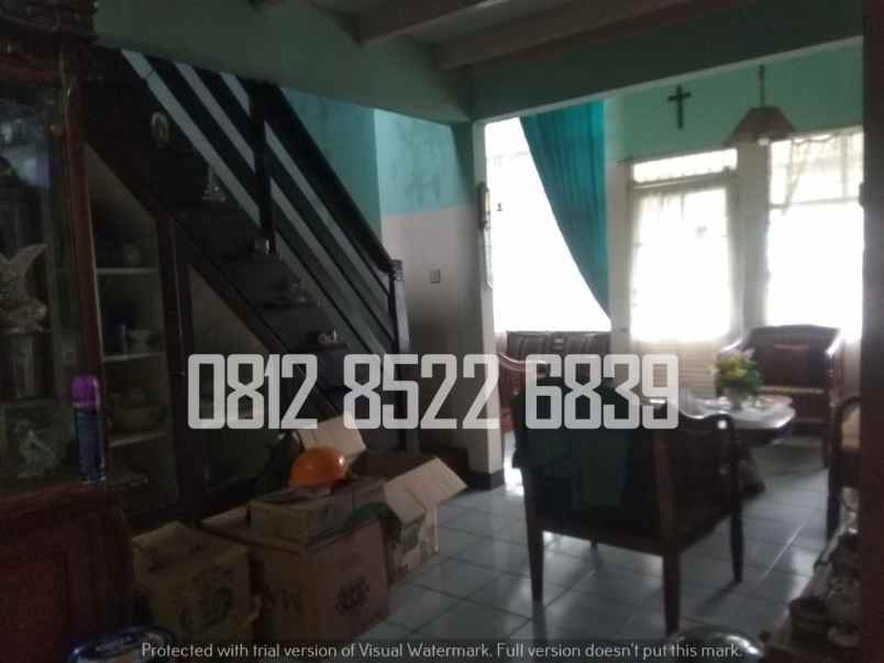 dijual rumah komplek cihanjuang cibabat hitung tanah