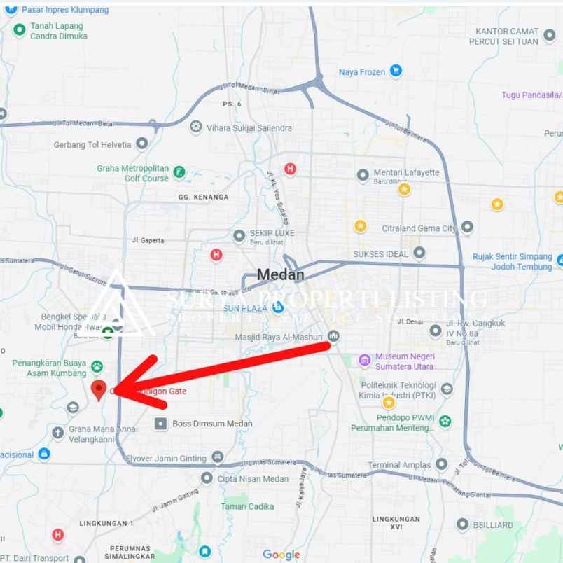 dijual rumah komplek osaka nodigon gate