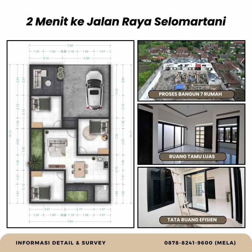 dijual rumah kringinan selomartani