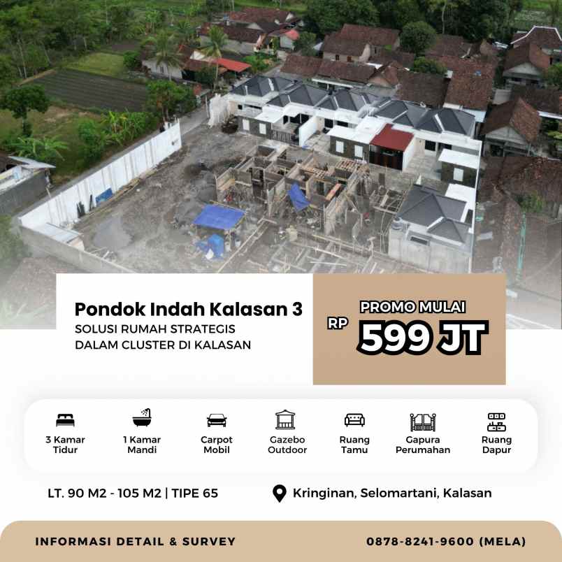 dijual rumah kringinan selomartani