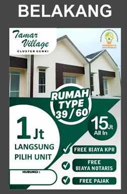 dijual rumah maleber karangtengah