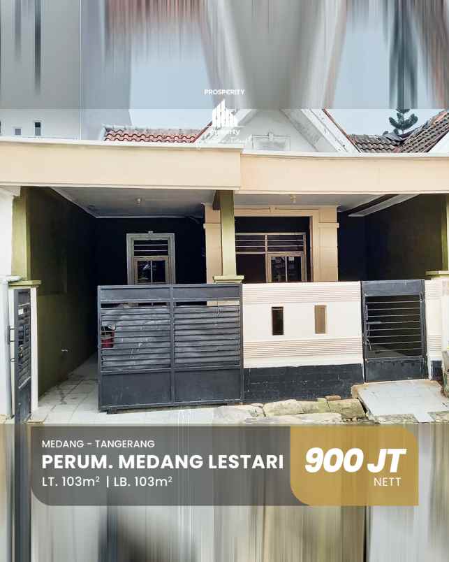 dijual rumah medang lestari gading serpong