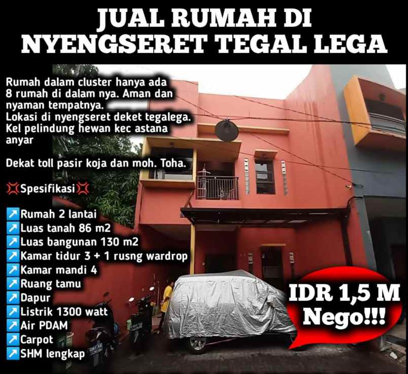 dijual rumah nyengsereut tegalega
