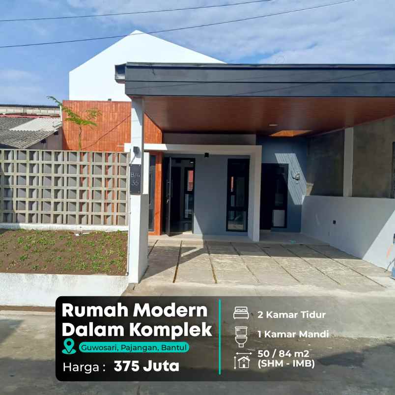 dijual rumah pajangan bantul